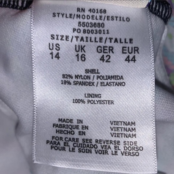 Caribbean Joe Colorful Geometric Camisole - Picture 4 of 4